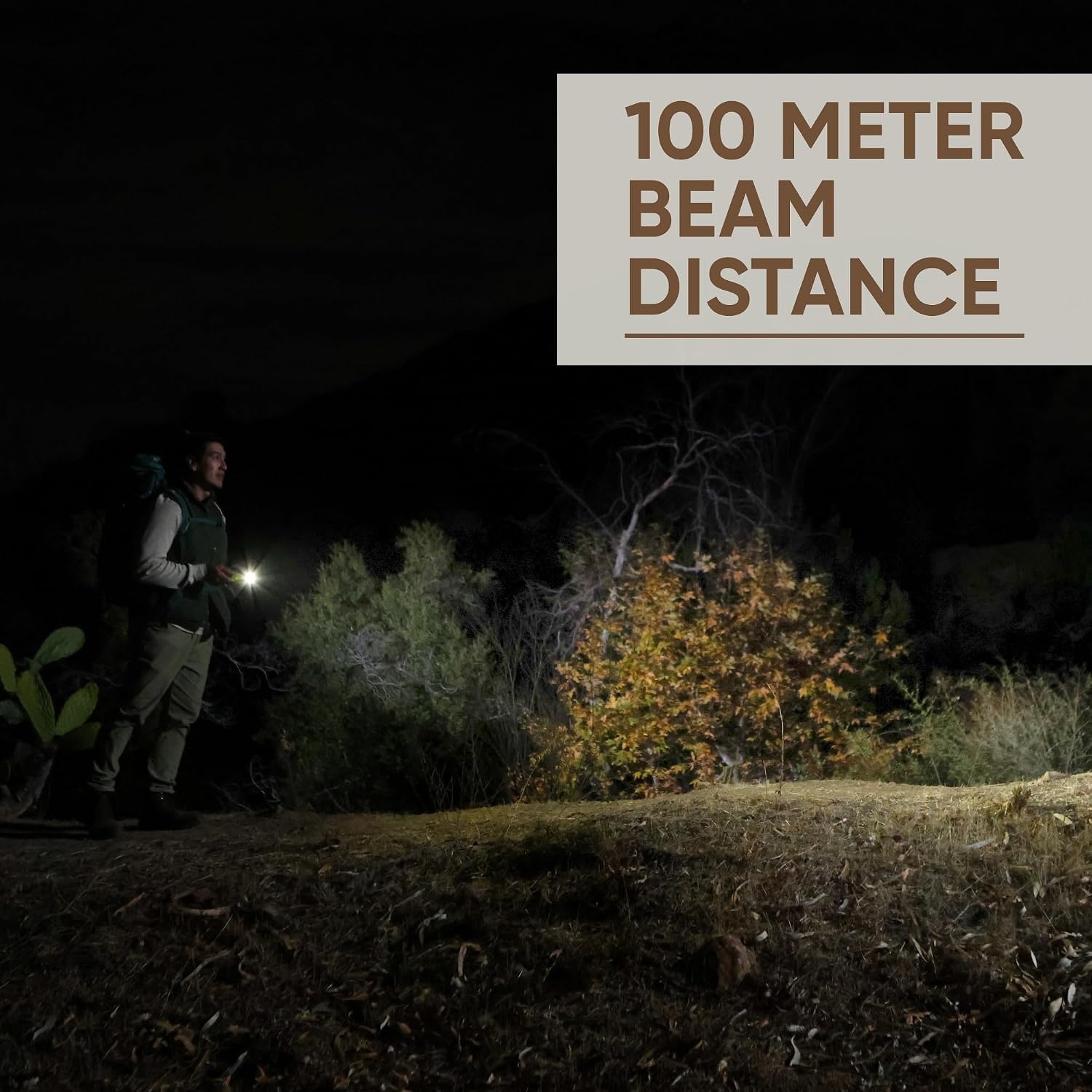 image:imageEnergizer Jeep High Lumen10000 Flashlight Recharegeable Ultra Bright 10000 Lumens Tactical Flashlight IPX4 WaterResistant USBC Cable IncludedSleek EDC Flashlight