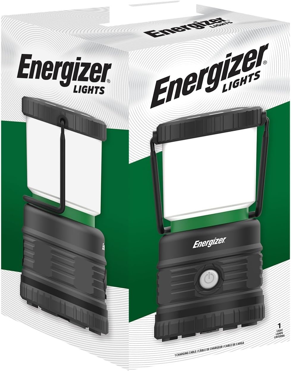 image:imageEnergizer LED Camping Lantern X1000 Water Resistant Tent Light Emergency light when needed led lantern rechargeable 360 light 3 modes USB out1200 Lumens