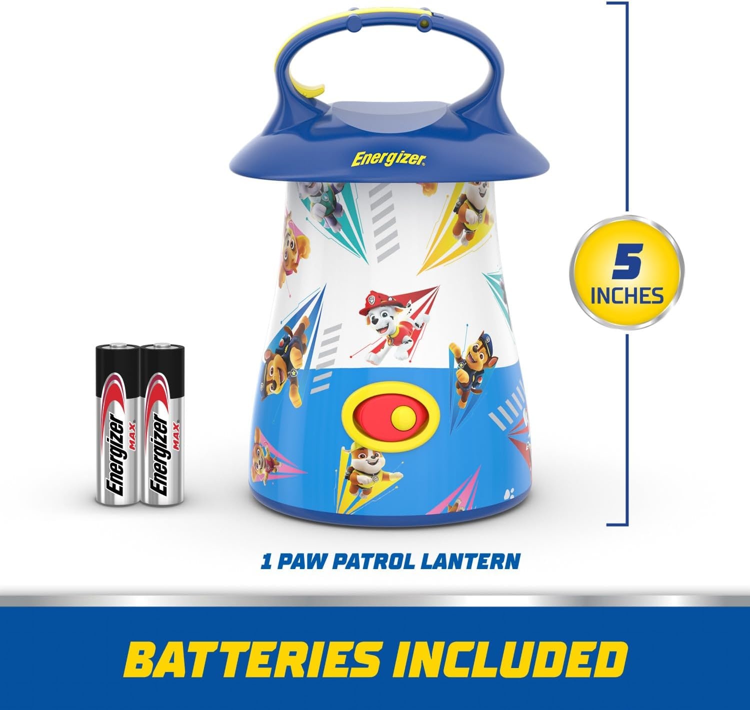 image:imageEnergizer PAW Patrol Kids LED Lantern Great Light for Kids Batteries Included1 Pack