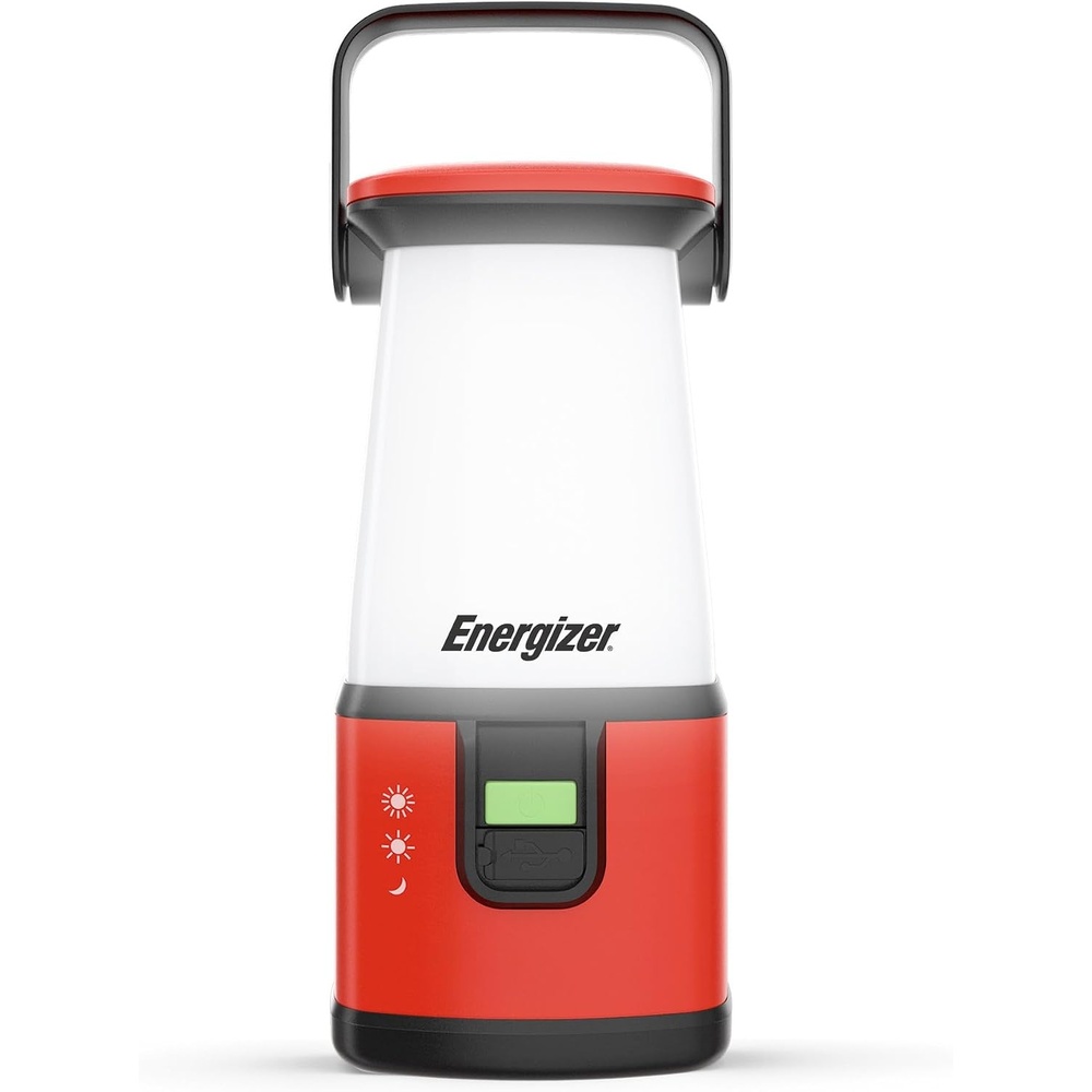 image:imageENERGIZER WeatheReady LED Camping Lantern PRO360 IPX4 Water Resistant Tent Light Ultra Bright Battery Powered Lanterns for Camping Outdoors Emergency Power OutageRed