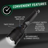 Energizer 10000XT-R Rechargeable LED Tactical Flashlight, 10,000 Lumens, Durable Metal Flashlight with Boost Mode for Extreme Brightness