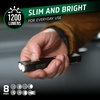 Energizer 1200SL-R Flashlight Rechargeable for EDC, Tactical Flashlight Ultra Bright, IPX4 Water-Resistant, USB-C Cable Included(1-Pack)