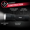 Energizer High Lumen Metal Light, 1,000 Lumen, IPX4 Water Resistant, Aircraft-Grade Metal Flashlight, Bright Emergency Flashlight, Batteries Included