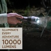 Energizer Jeep High Lumen-10000 Flashlight Recharegeable, Ultra Bright 10,000 Lumens Tactical Flashlight, IPX4 Water-Resistant, USB-C Cable Included(High Lumen Flashlight)