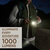 Energizer Jeep High Lumen-10000 Flashlight Recharegeable, Ultra Bright 10,000 Lumens Tactical Flashlight, IPX4 Water-Resistant, USB-C Cable Included(Power Indicator Flashlight)