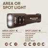 Energizer Jeep High Lumen-10000 Flashlight Recharegeable, Ultra Bright 10,000 Lumens Tactical Flashlight, IPX4 Water-Resistant, USB-C Cable Included(Sleek EDC Flashlight)