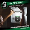 Energizer LED Camping Lantern X1000, Water Resistant Tent Light | Emergency light when needed, led lantern rechargeable, 360° light, 3 modes, USB out(1200 Lumens)