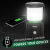 Energizer LED Camping Lantern X1000, Water Resistant Tent Light | Emergency light when needed, led lantern rechargeable, 360° light, 3 modes, USB out(1200 Lumens)