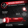 Energizer R-300 LED Flashlight Emergency Safety Light, Bright IPX4 Water Resistant Flash Light, Durable Emergency Light for Hurricane Preparedness, Batteries Included(Pack of 4)