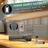 Energizer S-600 LED Flashlight Rechargeable Solar and AA Battery Power Options, Super Bright IPX4 Water Resistant Flashlights High Lumens for Emergencies, Outdoors, DIY(Standard)