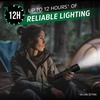 Energizer TacR-1000 Flashlight Rechargeable, Bright Rechargeable Tactical Flashlight for Emergencies and Camping Gear, Water Resistant Flashlight, USB Included