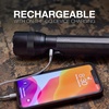 Energizer TacR-1000 Rechargeable Tactical Flashlight, USB Included