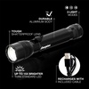 Energizer TacR-1000 Rechargeable Tactical Flashlight, USB Included