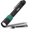 Energizer X-400 Pen light Flashlight Rechargeable, Bright Penlight IPX4 Water-Resistant, Lightweight and Durable, Rechargeable Flashlight, USB Charging Cable Included(Black/Green)