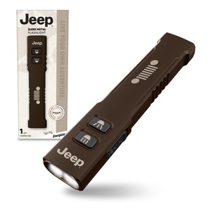 Energizer Jeep High Lumen-10000 Flashlight Recharegeable, Ultra Bright 10,000 Lumens Tactical Flashlight, IPX4 Water-Resistant, USB-C Cable Included(Sleek EDC Flashlight)