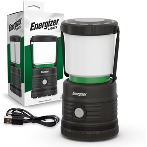 Energizer LED Camping Lantern X1000, Water Resistant Tent Light | Emergency light when needed, led lantern rechargeable, 360° light, 3 modes, USB out(1200 Lumens)
