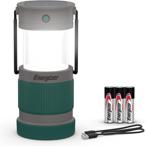 Energizer LED Camping Lantern X1000, Water Resistant Tent Light | Emergency light when needed, led lantern rechargeable, 360° light, 3 modes, USB out(500 Lumens)