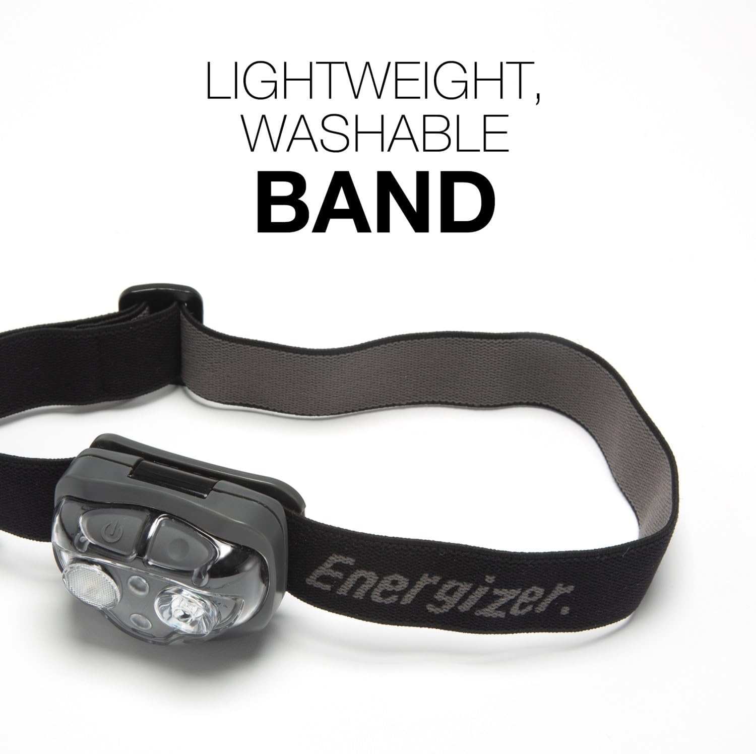 image:imageEnergizer PRO360 LED Headlamp IPX4 Water Resistant Headlamps HighPerformance Head Light for Outdoors Camping Running Storm Survival LED Light for Emergencies Batteries Included1Pack