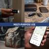 Energizer Find Me Keychain Light, Apple Find My Bluetooth Tracker, Black(Blue)