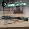 Energizer Flex-R LED Rechargeable Book Light for Reading in Bed, Reading Light with Warm LED Color, Long-Lasting and Lightweight,Blue(Multicolor)