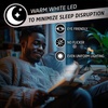 Energizer Flex-R LED Rechargeable Book Light for Reading in Bed, Reading Light with Warm LED Color, Long-Lasting and Lightweight,Blue(Tan)