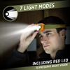 Energizer LED Headlamp PRO (2-Pack), IPX4 Water Resistant Head Light(Green/Orange)