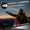 Energizer LED Rechargeable Headlamp (2-Pack), Orange, LED Headlamps with Red Light Option, USB Charging Cables Included(Black)