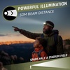 Energizer LED Rechargeable Headlamp (2-Pack), Orange, LED Headlamps with Red Light Option, USB Charging Cables Included(Green)