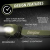 Energizer LED Rechargeable Headlamp (2-Pack), Orange, LED Headlamps with Red Light Option, USB Charging Cables Included(Green)