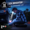 Energizer Universal LED Headlamp (2-Pack), IPX4 Water Resistant Headlamps, Bright Head Light for Outdoors, Camping, Running, Storm, Survival LED Light for Emergencies (Batteries Included)(Navy)