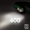 Energizer Vision LED Rechargeable Headlamp, Water Resistant Bright LED Headlamp for Outdoors, Camping Gear and Hurricane Supplies, Includes USB Charging Cable, Pack of 1(Emerald Green)