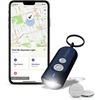 Energizer Find Me Keychain Light, Apple Find My Bluetooth Tracker, Black(Blue)