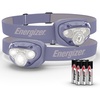 Energizer LED Headlamp PRO (2-Pack), IPX4 Water Resistant Head Light(Purple)