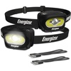 Energizer LED Rechargeable Headlamp (2-Pack), Orange, LED Headlamps with Red Light Option, USB Charging Cables Included(Black)