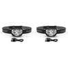 Energizer Vision LED Rechargeable Headlamp, Water Resistant Bright LED Headlamp for Outdoors, Camping Gear and Hurricane Supplies, Includes USB Charging Cable, Pack of 1(미드나잇 블랙)