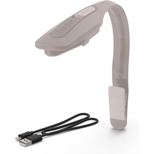 Energizer Flex-R LED Rechargeable Book Light for Reading in Bed, Reading Light with Warm LED Color, Long-Lasting and Lightweight,Blue(Tan)