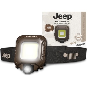 Energizer Jeep MP-450 Headlamp Rechargeable Headlight for Hiking(Multi Purpose Handsfree Light)