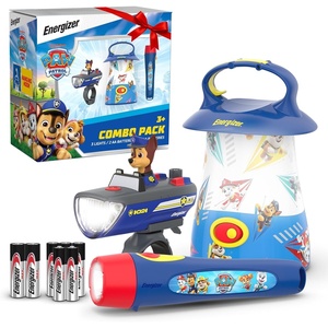Energizer Paw Patrol Gift Set Flashlight, Lantern, Bike Light Combo Pack Kids Flashlights, Safe Flashlights for Kids, Paw Patrol Toys for Boys & Girls(Flashlight  Lantern  Bike Light)