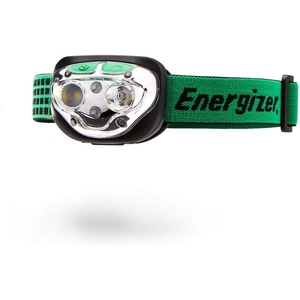 Energizer Vision LED Rechargeable Headlamp, Water Resistant Bright LED Headlamp for Outdoors, Camping Gear and Hurricane Supplies, Includes USB Charging Cable, Pack of 1(Emerald Green)